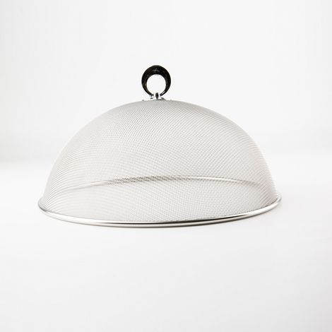 Cloche anti-mouches (acier inoxydable) pour aliments et fruits pour nourriture, fromage, gâteau, etc (1/5)
