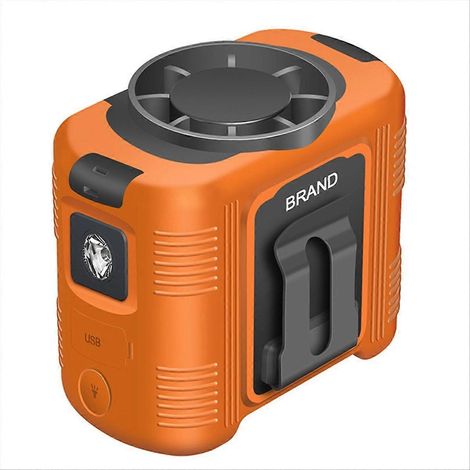 Ceinture ventilateur flashlight 15000mAhRechargeable versatile necklace lampe pour riding walking voyage extérieur A (1/5)