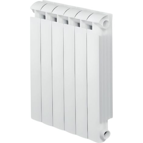 Radiador de fundición de aluminio 942W calefacción central 6 elementos KLASS 800 blanco