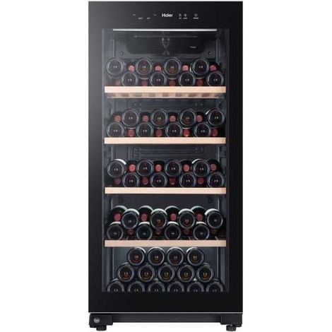 Haier HWS116GAE Weinkühlschrank Schwarz 116 Flaschen (1/3)