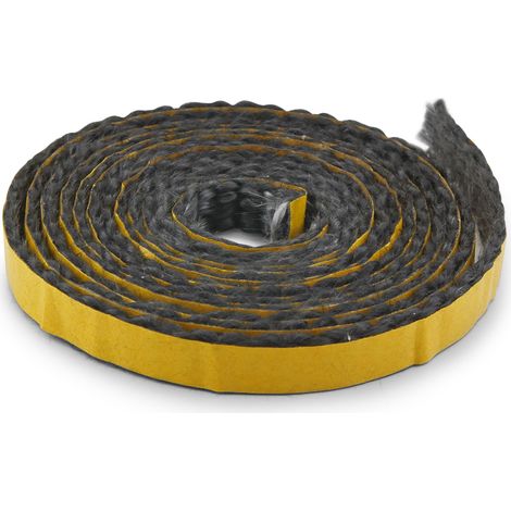 Joint de vitrage A pour poêles à cheminée Island 5 de Justus - joint plat - pièce de rechange aux dimensions parfaitement adaptées (1/5)