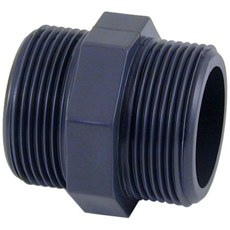 Mamelon égal fileté mâle 3/8''
