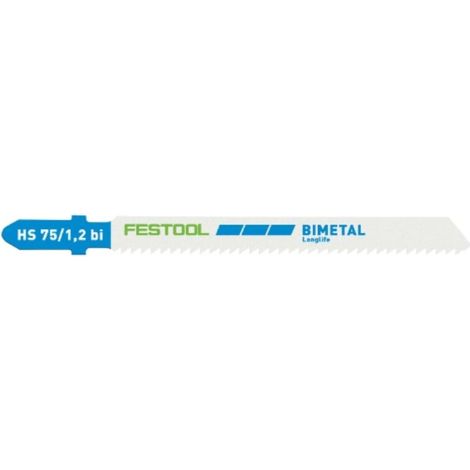 FESTOOL HS 75/1,2 BI/5 HOJA DE CALAR