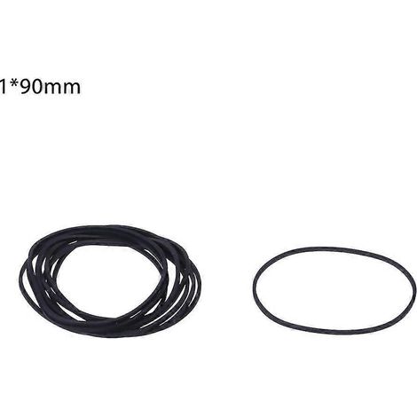 Ersatzgummiriemen für riemengetriebene Plattenspieler – 90 mm, halbierbar