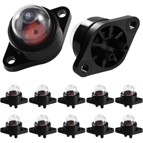 10 bombillas de cebado, Bombilla de bomba de cebado del carburador, Adecuadas para motosierras de gasolina Poulan 530071835-530047213 (1/5)