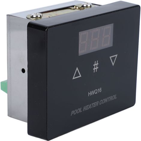 Thermostat électrique piscine panneau écran tactile affichage numérique module contrôle chauffe-piscine pour spa bain à remous 220V (1/5)