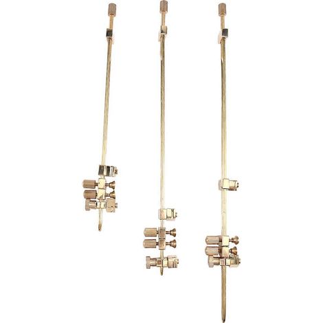 Set aus 3 Geigenreparaturzangen aus Messing, Geigenbauwerkzeug (1/5)