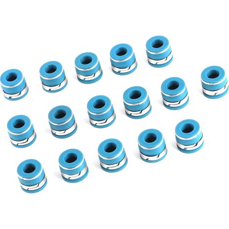 16 pièces joints de queue de soupape en caoutchouc fluoré, étanchéité optimale, compatibles moteur GM SBC V8 (1/5)