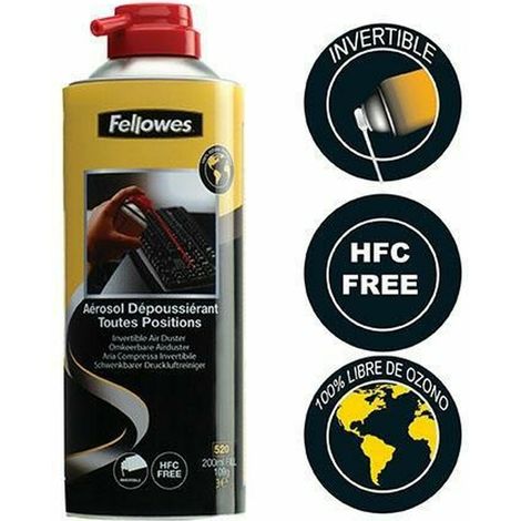 Vaporisateur à air comprimé fellowes 9974804/ capacité 200ml (1/3)