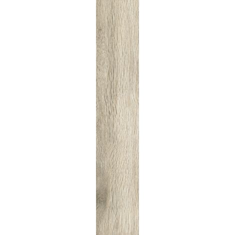 Bodenfliese Feinsteinzeug Tramonto Bianco 60 x 11 cm holzoptik (1/2)