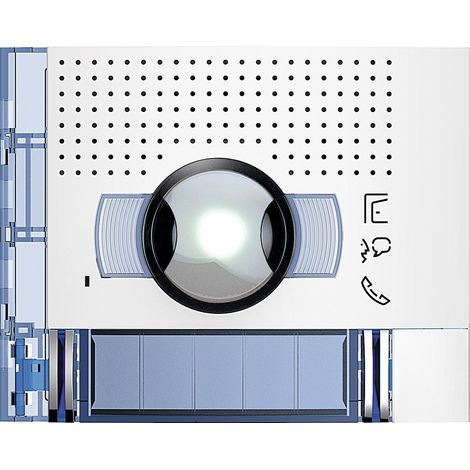Façade Sfera New pour module électronique audio/vidéo 2 appels grand angle Allwhite BTICINO 351322 (1/2)