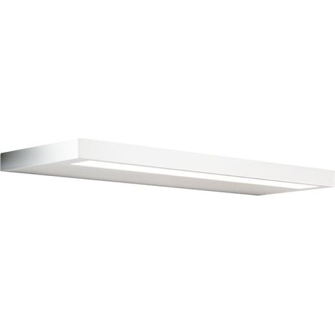 Applique moderne gea luce gap double gap524 applique led bi-émission en aluminium
