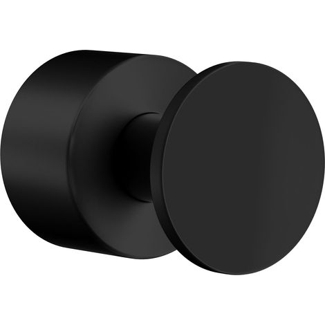 Smedbo HOME - Handtuchhaken 2 Stück, Schwarz, Tiefe 25 mm HB3455 (1/5)