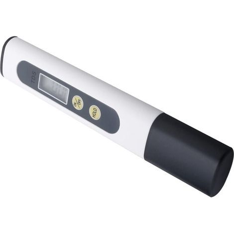 1 pièces TDS-mètre, testeur de sel de piscine numérique 1-9990PPM, TDS, EC et mètre de température, testeur de salinité numérique PPM mètre résolution (1/4)