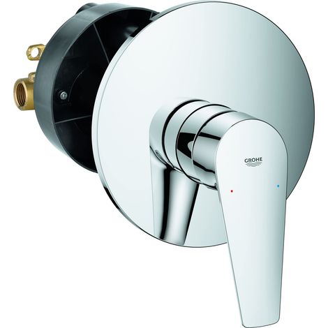 Grohe Start Edge - Miscelatore monocomando per doccia, cromo, montaggio a incasso (1/4)