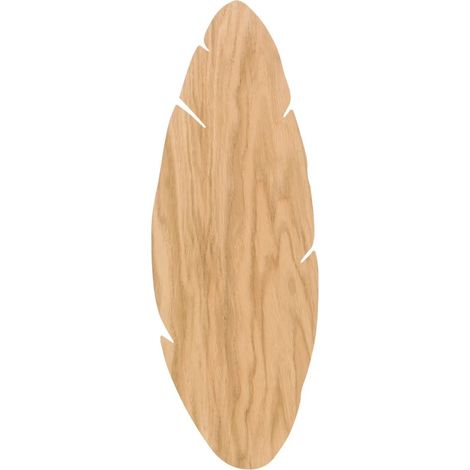 [NEUWERTIG] B-Ware Envostar Wandleuchte Lampe Lehti Blattform Holz Hell 51 X 18 Cm350