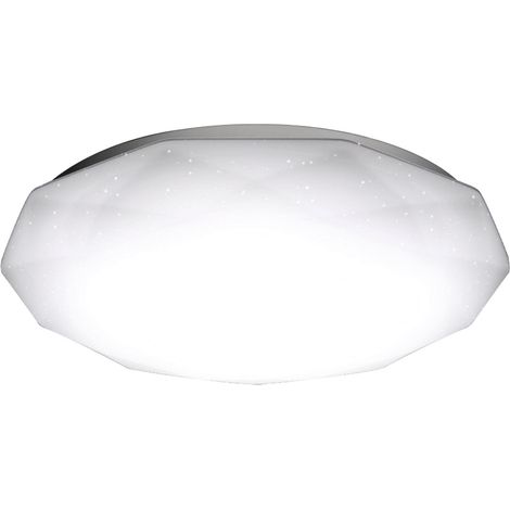 Plafoniera Led 12W Bianca Diamante Bianco freddo 6500K Aigostar