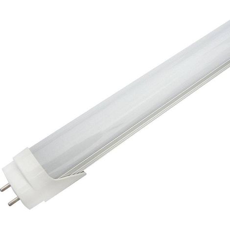Tubo LED T8 SMD2835 - Aluminio - 20W - 120cm, Conexión un Lateral, Blanco frío (1/4)