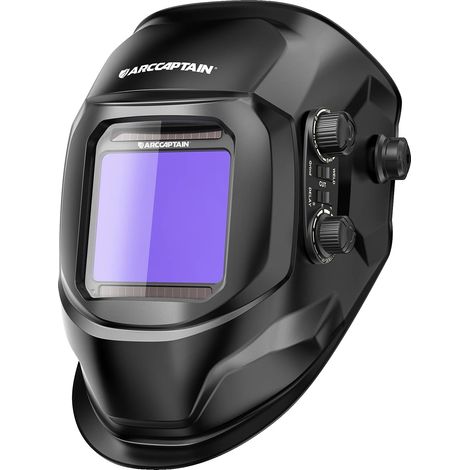 Casco de soldadura con oscurecimiento automático alimentado por energía solar, HSH-G999 (1/2)