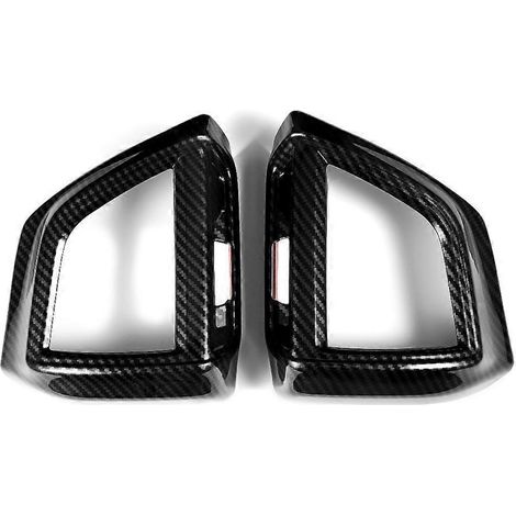 2 pièces - Cadre de garniture de sortie d'aération avant intérieure de voiture, compatible avec Subaru Forester SK 2019 (1/4)