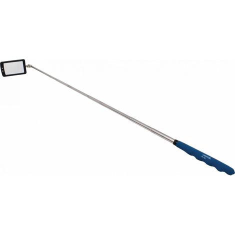 Specchio ispezione telescopico Asta a-til con LED e portata 285-870 mm