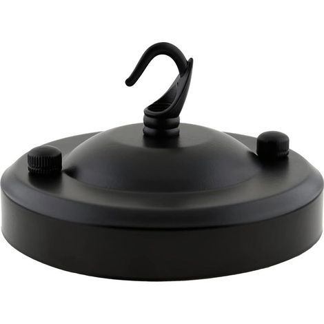Deckenplatte – Für Pendelleuchten – Eisen – Zur Deckenmontage – Kompatibel mit flexiblem Kabel – 1 Stück (1/5)