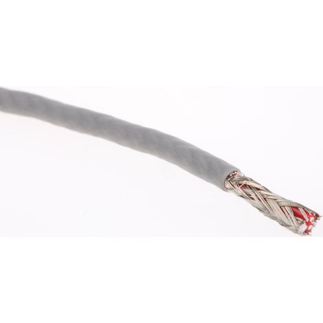 Cordons prolongateurs et thermocouples type RTD RS PRO, 25m, Blindé, temp. max. +80°C, gaine PTFE ( Prix pour Bobine de 25 Mètres )