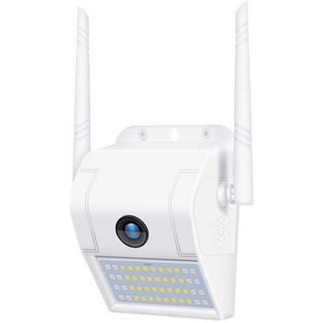 Caméra Projecteur Sans Fil 1080p WiFi Sécurité HD 1080P 160° Vue Maison Extérieur (1/3)