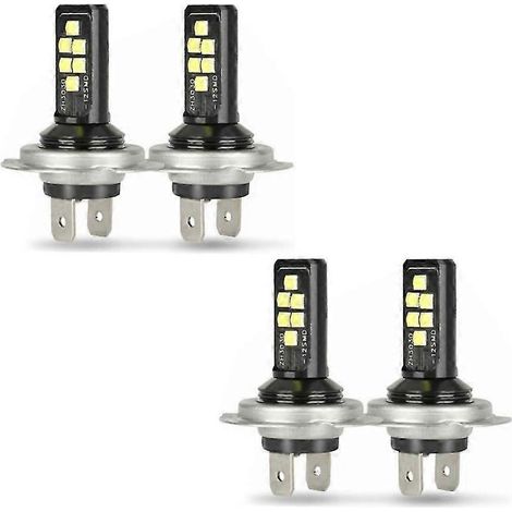 ampoules LED H7 pour phares (feux de croisement), 60 000 lm, 6 000 K, 220 W, blanc froid (1/5)