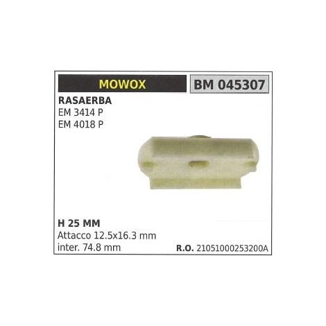 Supporto mozzo portalama rasaerba tagliaerba EM 3414P MOWOX 045307