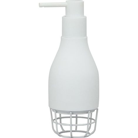 AQUASANIT Grid dispenser poliresina/ferro bianco codice prod: QG1120WW (1/3)