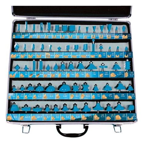 Caja de 66 fresas HM Q. 8 mm - LEMAN - 428.700.66