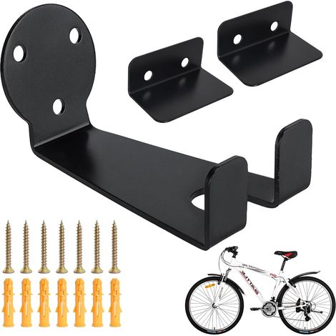 Support Mural Horizontal pour Pédale de Vélo, Support Velo Mural, Crochet Mural de Fixation de Pédale, Support de Rangement Mural pour Vélo pour Pédale à Plate-Forme, Pédale Hybride (1/5)