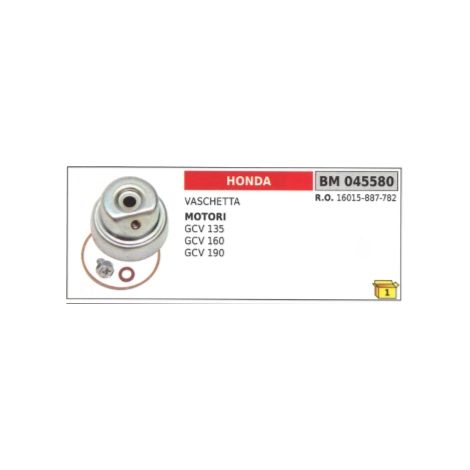 Vaschetta motore HONDA rasaerba GCV135 GCV160 GCV190 16015-887-782