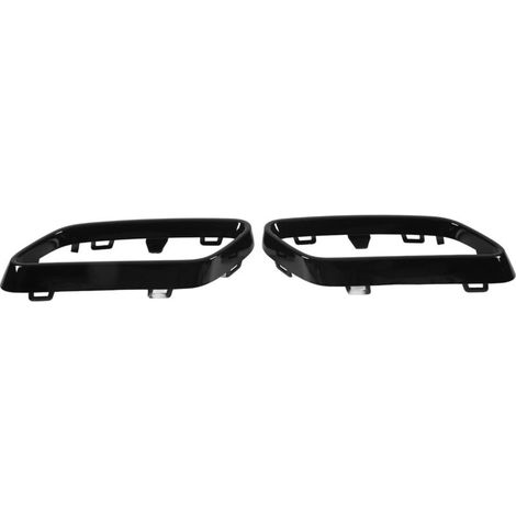 Copertura posteriore per paraurti, modello C W206 S206 AMG, colore nero lucido, adatto da 2022 (1/3)