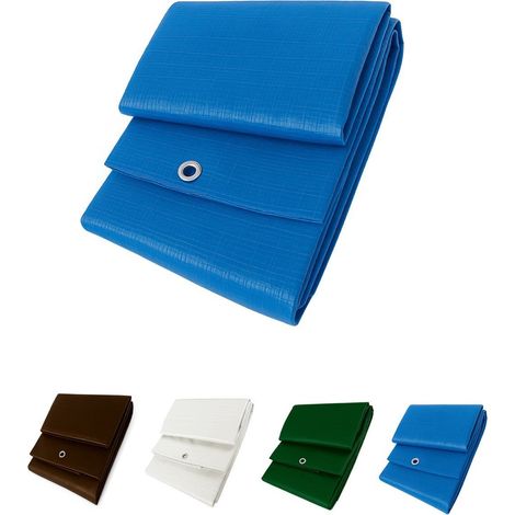 Toldo Reforzado Impermeable Lona Multiusos Con Ojales Resistente Interior y Exterior (1/5)