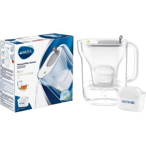 BRITA STYLE CARAFE FILTRANTE PLASTIQUE GRIS 26,5 X 11 X 27,5 CM (1/5)