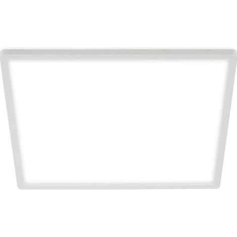 Plafoniera led slim 42x42 cm 22w 3000lm blanca