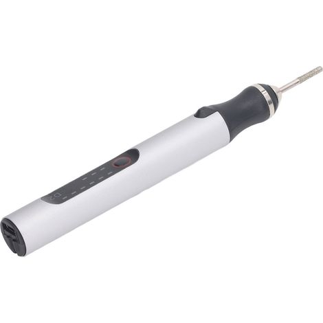 Meuleuse électrique stylo rechargeable USB à vitesse réglable, outil de polissage et de gravure intelligent (1/5)