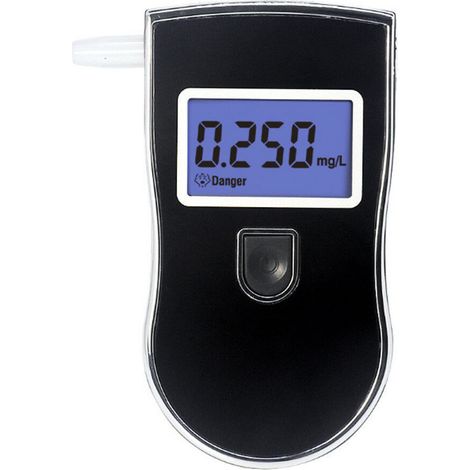 Alcootest Ethylotest Electronique, Portable Numérique Testeur d'alcool avec Ecran LCD d'Affichage, Capteur à Semi-conducteur Haute Sensibilité