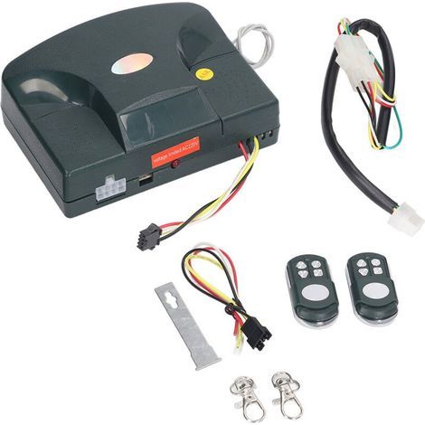 Commutateur de télécommande sans fil, contrôleur de porte à rouleau à 4 relais avec Protection contre les surcharges pour porte de maison 220V (1/5)