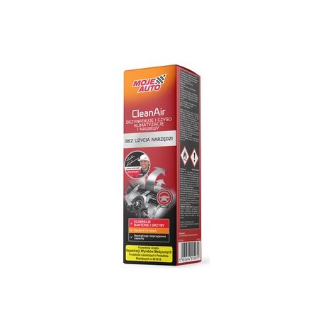 015970 MA- CleanAir. - Deodorante per climatizzatori e bocchette di ventilazione - Auto nuova 150ml