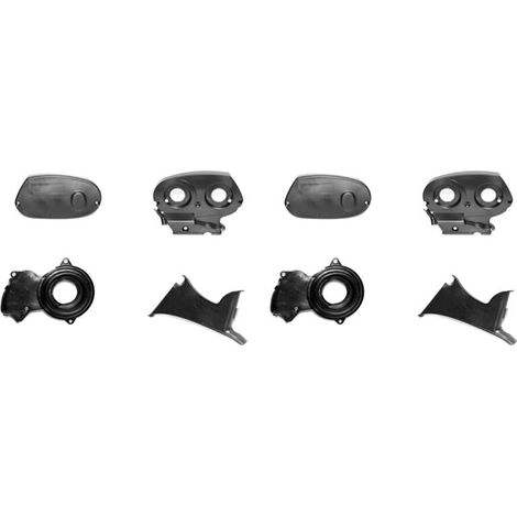Kit di 8 pezzi per la copertura della cinghia di distribuzione del motore per Chevrolet Cruze, Aveo e Sonic (55354836, 55354247) - Copertura del sistema di distribuzione