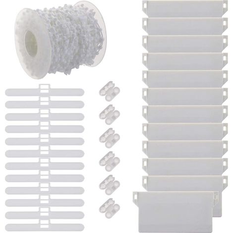 Kit réparation store vertical connecteurs chaîne crochets lestage Label (1/5)