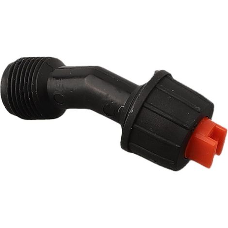 Buse de pulvérisation rechange pour pulvérisateurs électriques à dos - Matériau PP, filetage mâle 16 mm, conique réglable et motif en ventilateur (A) (1/5)