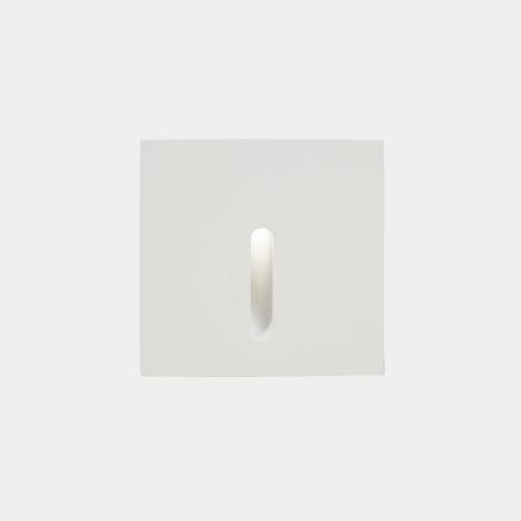 LEDS C4 Bat Applique murale encastrée extérieure à LED blanche 2,2 W 4000 K IP66
