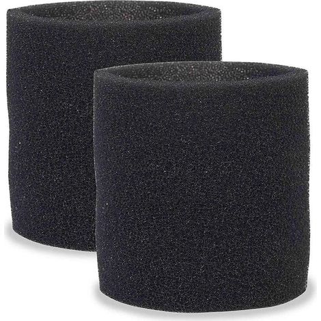 Paquete de 6 fundas de espuma 90585 VF2001 Filtro de espuma para aspiradoras Shop-Vac Vacmaster y Genie Shop para uso en seco y húmedo. (1/4)