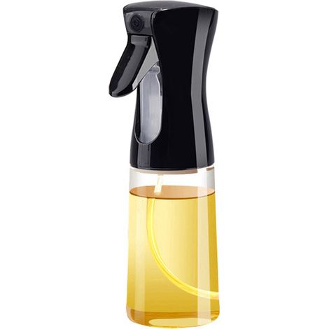 Flacon pulvérisateur d'huile en verre, vaporisateur d'huile de 220 ml, flacon pulvérisateur pneumatique pour cuisine (1/5)