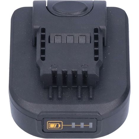 Adaptateur de batterie au Lithium, convertisseur de connecteur d'outil électrique à montage sur station d'accueil pour WORX 20V 4 broches