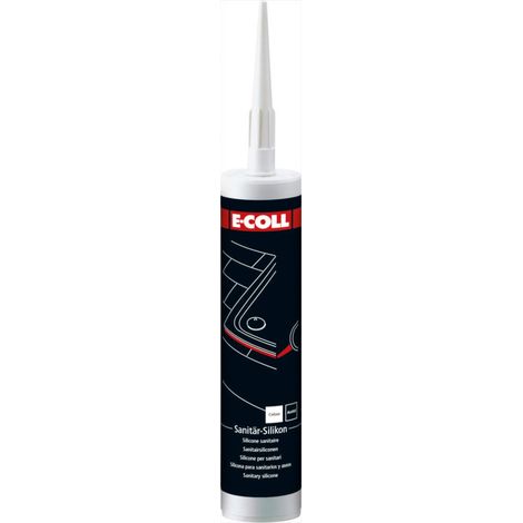 E-COLL Sanitär-Silikon 310ml weiß (1/5)